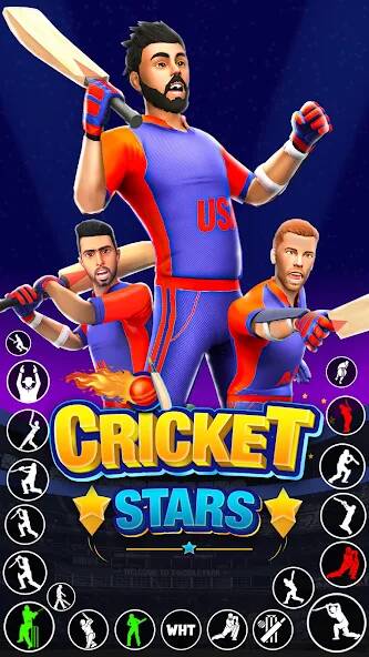 Скачать взломанную Play Cricket Games [МОД открыто все] на Андроид - Версия 0.1.7 apk