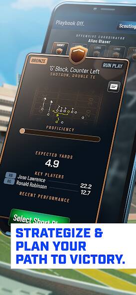 Скачать взломанную The Program: College Football [МОД много монет] на Андроид - Версия 2.3.8 apk