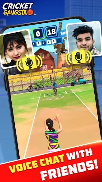 Скачать взломанную Cricket Gangsta™ 1v1 League [МОД открыто все] на Андроид - Версия 0.5.6 apk