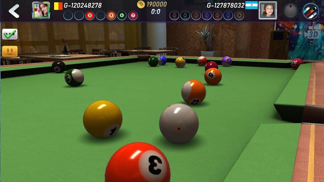Скачать взломанную Real Pool 3D 2 [МОД безлимитные деньги] на Андроид - Версия 0.6.9 apk