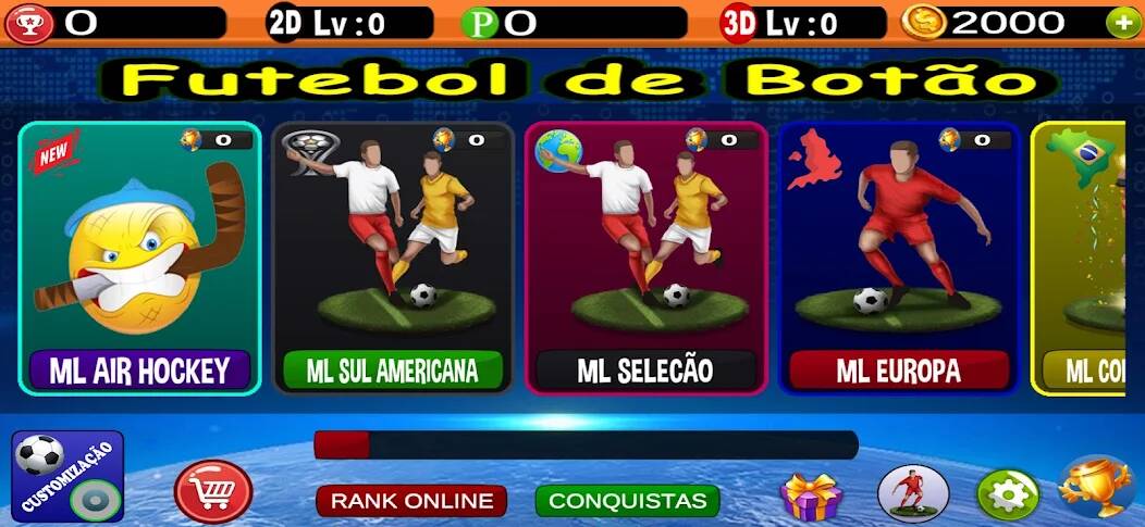 Скачать взломанную Futebol de Botão [МОД безлимитные деньги] на Андроид - Версия 1.9.8 apk