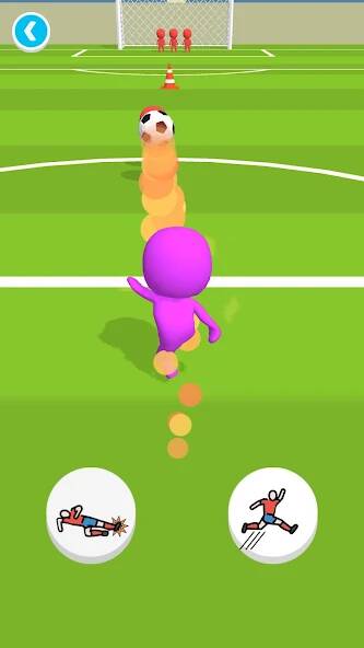 Скачать взломанную Soccer Runner [МОД безлимитные деньги] на Андроид - Версия 2.6.1 apk