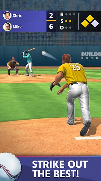 Скачать взломанную Baseball: Home Run Sports Game [МОД много монет] на Андроид - Версия 2.1.3 apk