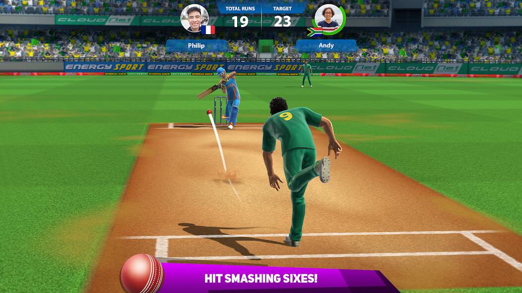 Скачать взломанную Cricket League [МОД открыто все] на Андроид - Версия 2.5.8 apk
