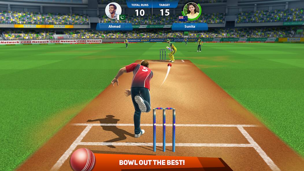 Скачать взломанную Cricket League [МОД открыто все] на Андроид - Версия 2.5.8 apk