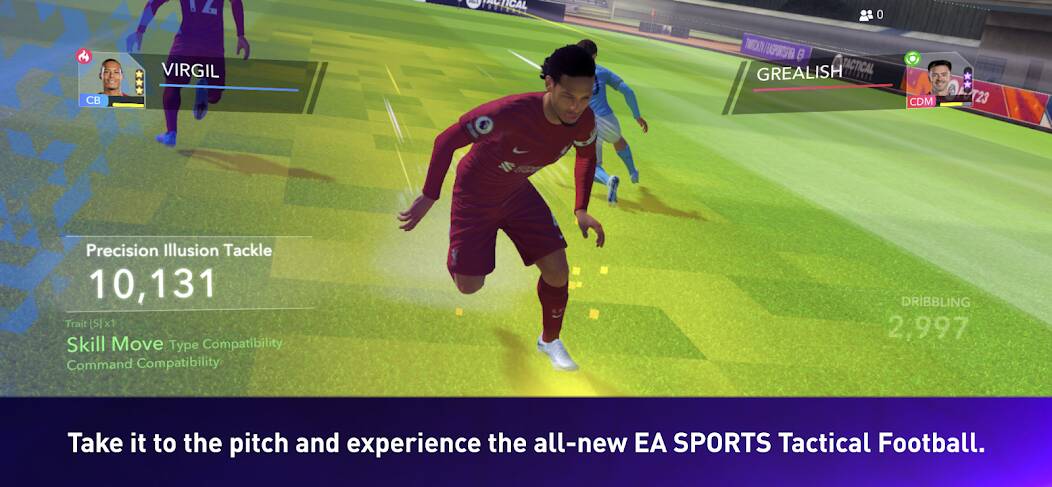 Скачать взломанную EA SPORTS Tactical Football [МОД открыто все] на Андроид - Версия 2.3.9 apk