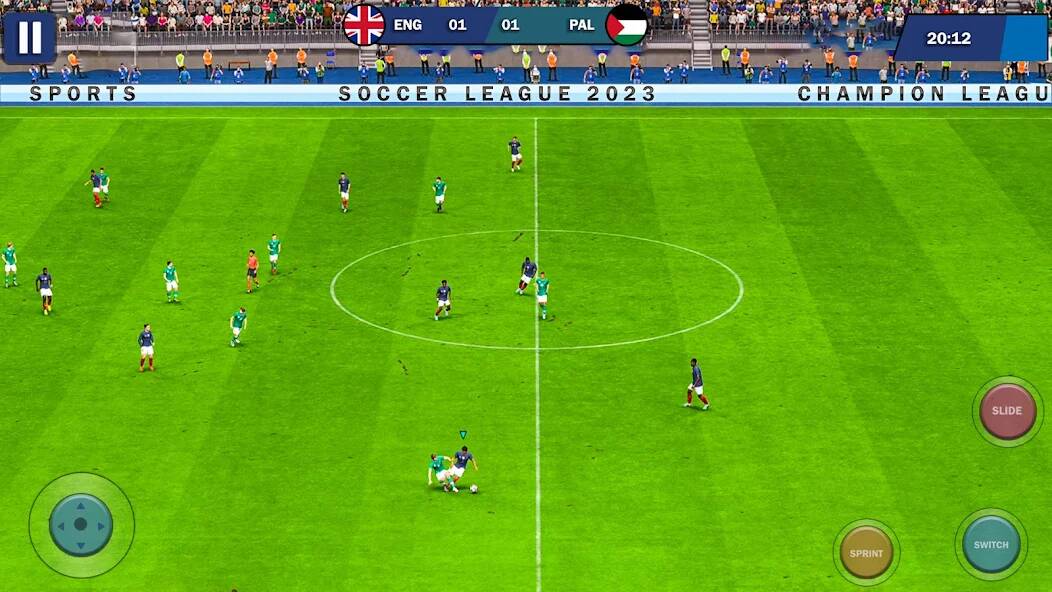 Скачать взломанную Soccer Games Football 2023 [МОД безлимитные деньги] на Андроид - Версия 0.4.8 apk
