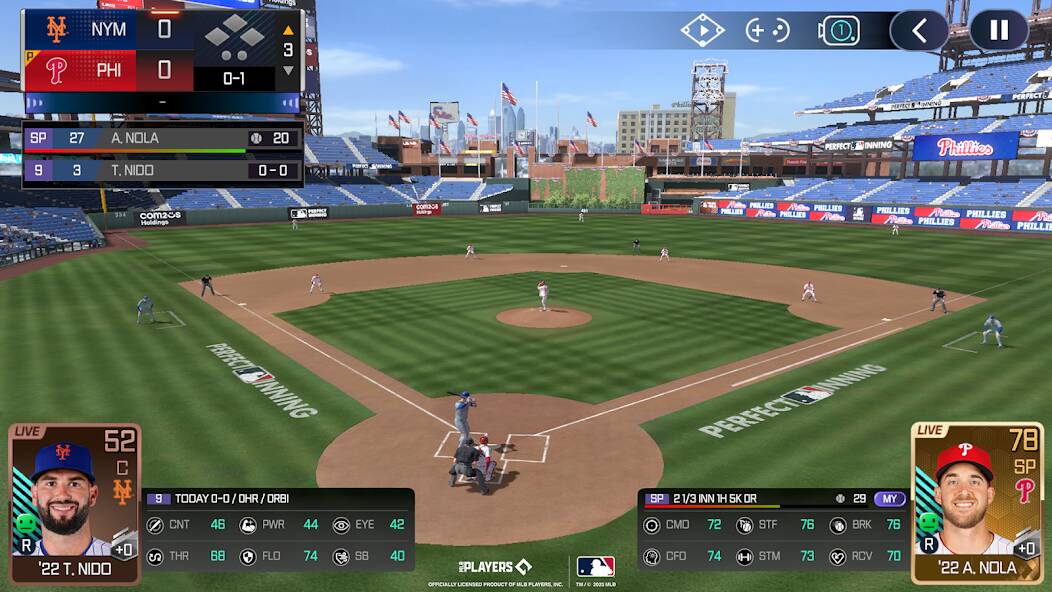 Скачать взломанную MLB Perfect Inning 23 [МОД безлимитные деньги] на Андроид - Версия 2.4.8 apk