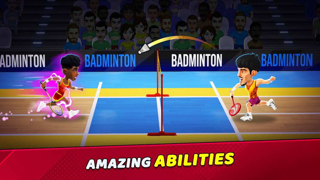 Скачать взломанную Badminton Clash 3D [МОД безлимитные деньги] на Андроид - Версия 2.8.1 apk