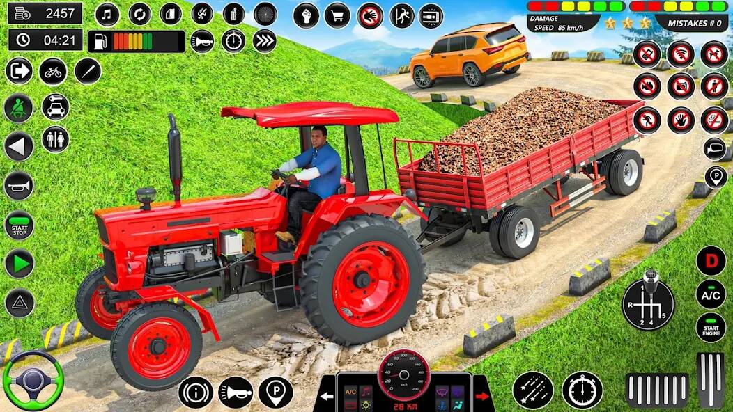 Скачать взломанную Real Tractor Driving Games [МОД много монет] на Андроид - Версия 0.5.1 apk