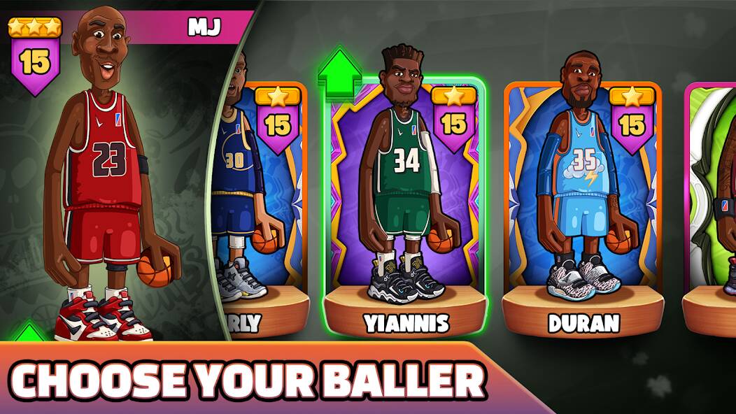 Скачать взломанную Your Balls: Basketball Game [МОД открыто все] на Андроид - Версия 0.3.6 apk