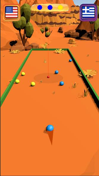 Скачать взломанную Bocce Ball 3D: Nations League [МОД открыто все] на Андроид - Версия 0.7.4 apk