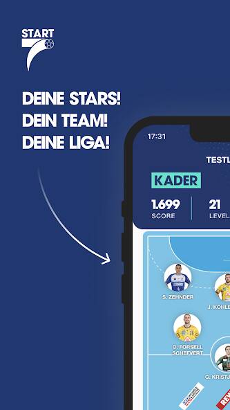 Скачать взломанную START7 - Der Handball Manager [МОД много монет] на Андроид - Версия 0.4.1 apk