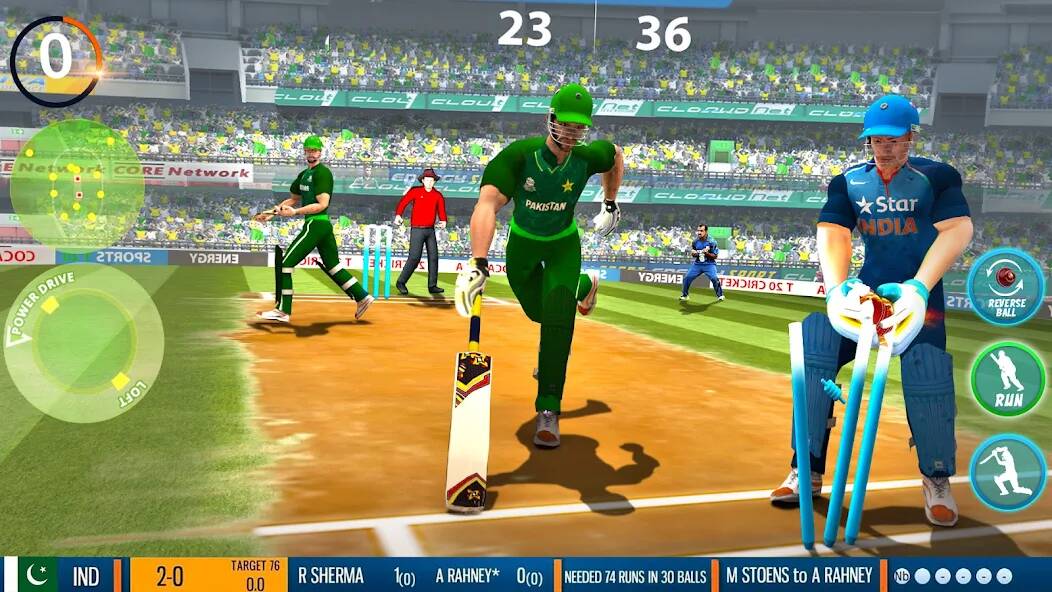 Скачать взломанную Indian Cricket Game Champions [МОД открыто все] на Андроид - Версия 2.8.1 apk