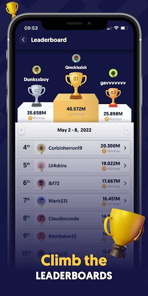 Скачать взломанную Fliff - Sports Picks [МОД много монет] на Андроид - Версия 1.3.2 apk