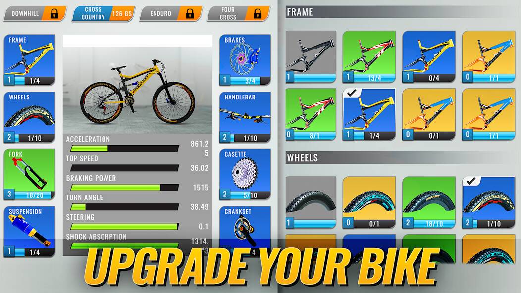 Скачать взломанную Bike Clash: PvP Cycle Game [МОД открыто все] на Андроид - Версия 0.1.9 apk