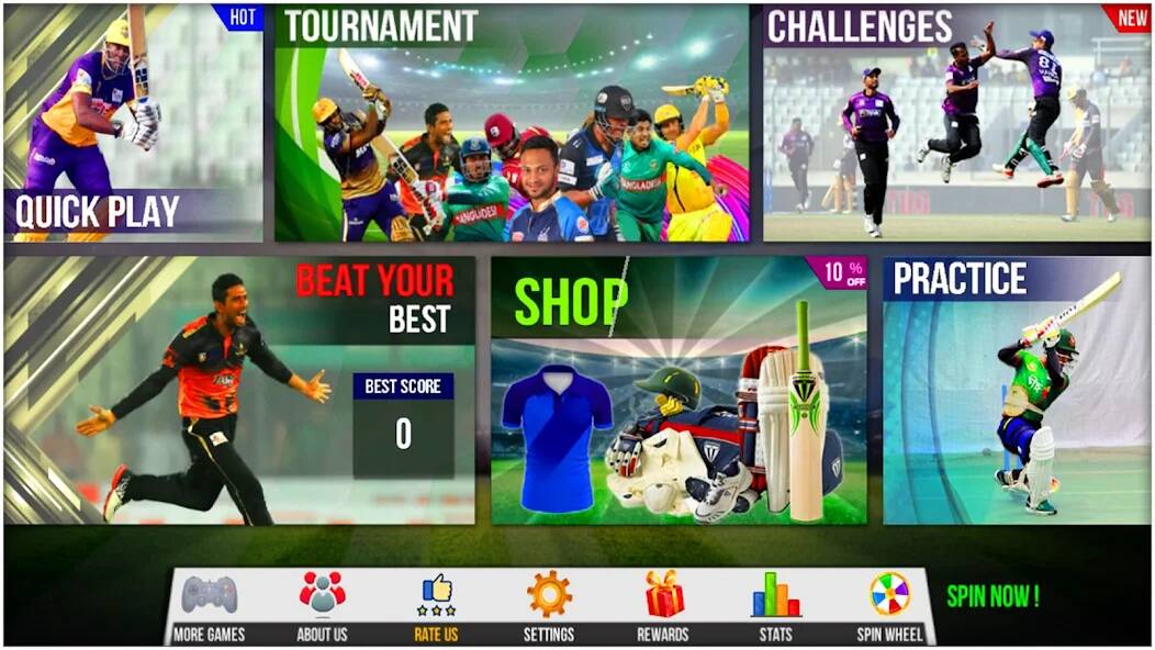 Скачать взломанную Bangladesh Cricket League [МОД много монет] на Андроид - Версия 1.9.1 apk